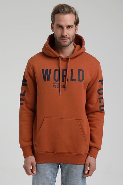NEW WORLD POLO Hooded Tile Slim Fit Hoodie 22fwm64035