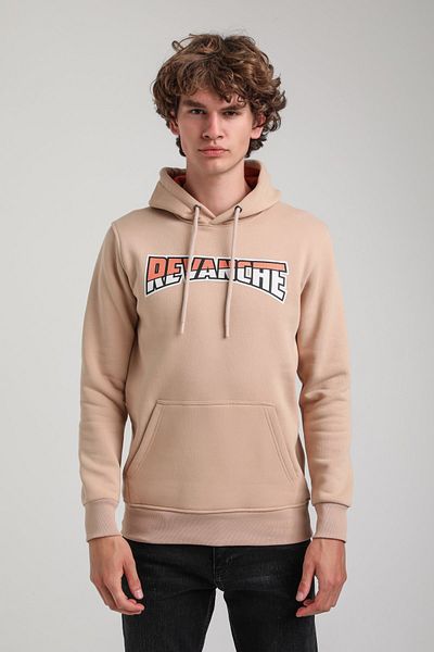 NEW WORLD POLO Hooded Beige Slim Fit Hoodie 23Fwm64058