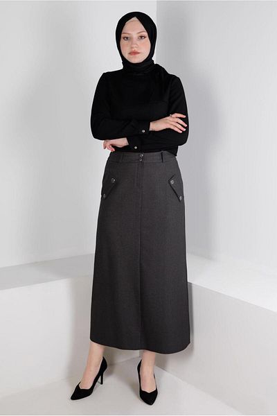 TRENDTESETTÜR ΓΥΝΑΙΚΕΙΑ ΜΑΥΡΗ ΚΡΕΠ ΜΠΛΟΥΖΑ T 43381