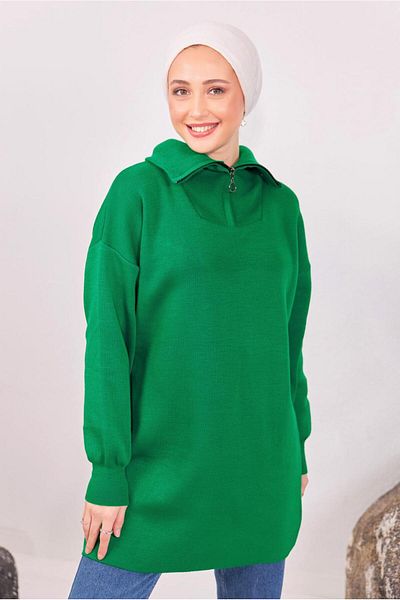 TRENDTESETTÜR ΓΥΝΑΙΚΕΙΟ ΠΛΕΚΤΟ ΠΛΕΚΤΟ ΠΡΑΣΙΝΟ (BENETTON) ΠΛΕΚΤΟ ΤUNIC T 1908