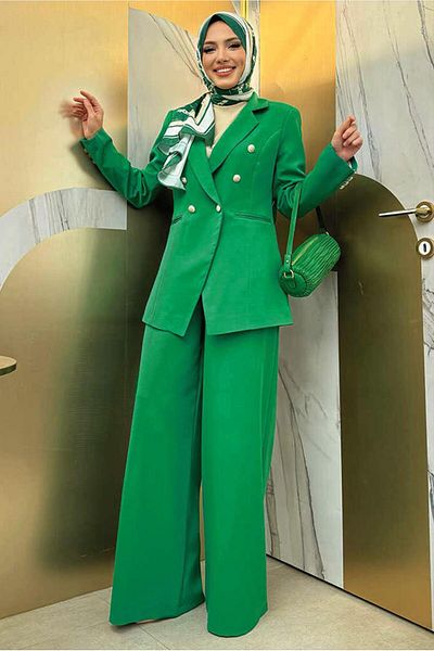 TRENDTESETTÜR Green Benetton Classic γυναικείο παντελόνι - T 2038