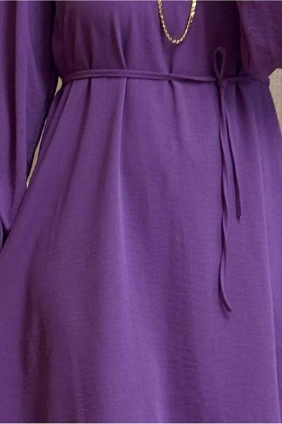 TRENDTESETTÜR WOMEN'S PURPLE (A.PURPLE) LACE-UP DETAILED PANT SUIT T 1071