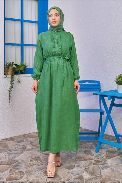 TRENDTESETTÜR ΓΥΝΑΙΚΕΙΟ ΠΡΑΣΙΝΟ (BENETTON) ΦΟΡΕΜΑ ΖΩΝΗΣ T 1583