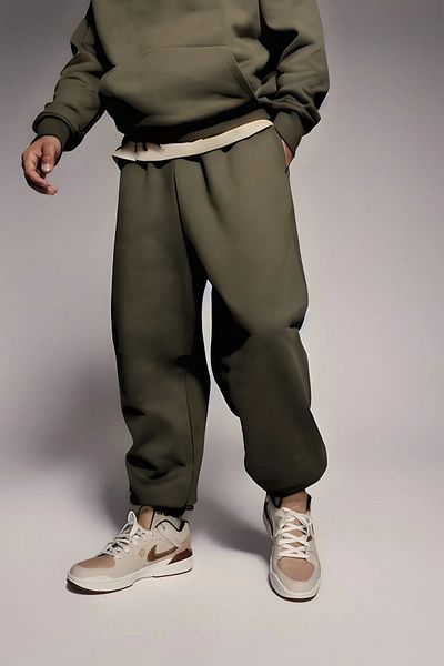 ruNadeS Men's Cotton Relaxed Fit Sweatpants Set with Doors Is Casual Style