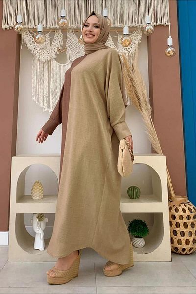 TRENDTESETTÜR ΓΥΝΑΙΚΕΙΟ ΚΑΦΕ ΔΙΧΡΩΜΑ ΦΟΡΕΜΑ T 8083