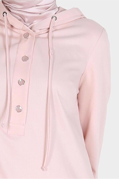 TRENDTESETTÜR Women's Powder (A.Pudra) Hooded Tunic t 42784