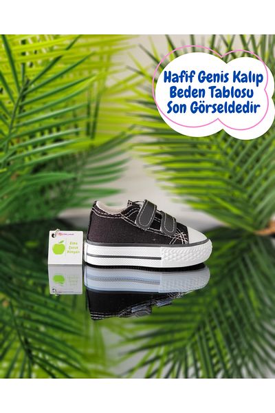 elma bebe Pantofi unisex pentru copii pentru copii - pantofi sport ușori, cu potrivire largă, din pânză
