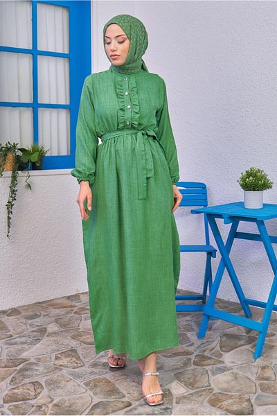 TRENDTESETTÜR ΓΥΝΑΙΚΕΙΟ ΠΡΑΣΙΝΟ (BENETTON) ΦΟΡΕΜΑ ΖΩΝΗΣ T 1583