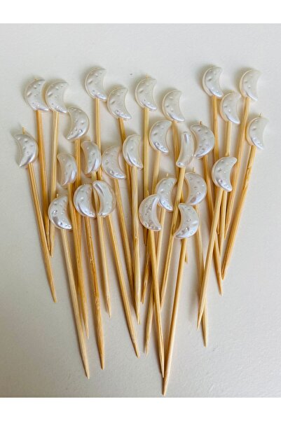 yağmur gökçe رقم: 59 - 50 قطعة من خرز القمر المزخرف لحفلات أعياد الميلاد وحفل...