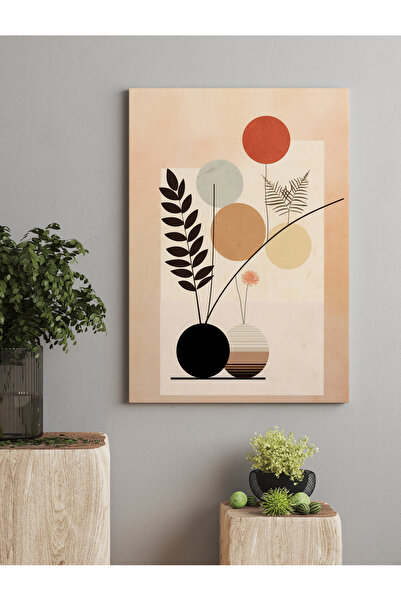 DESİGN Modern Bohem Tasarım Ev Ofis İşyeri Dekorasyon Kanvas Tablo