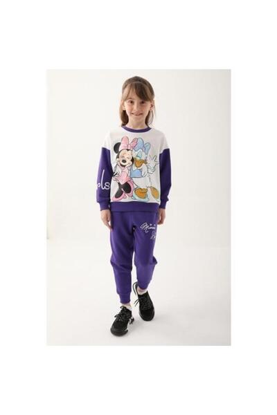 U.S. Polo Assn. MINNIE MOUSE KIZ ÇOCUK EŞOFMAN TAKIMI