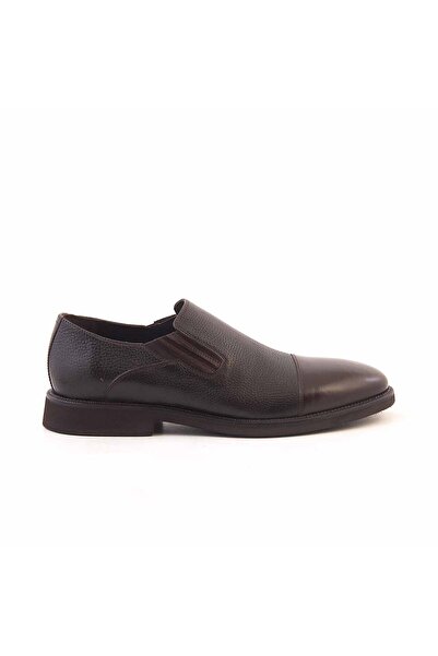 Kemal Tanca Gold Leather Laceless Men's Classic Shoes A3700-4
