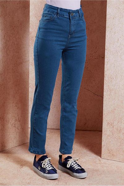 TRENDTESETTÜR Blugi de damă din bumbac bleumarin - T 2505
