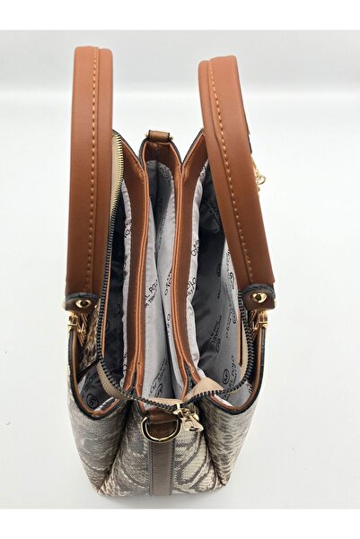 mıchael polo Kadın El Ve Omuz Çantası 3 Bölmeli Çanta