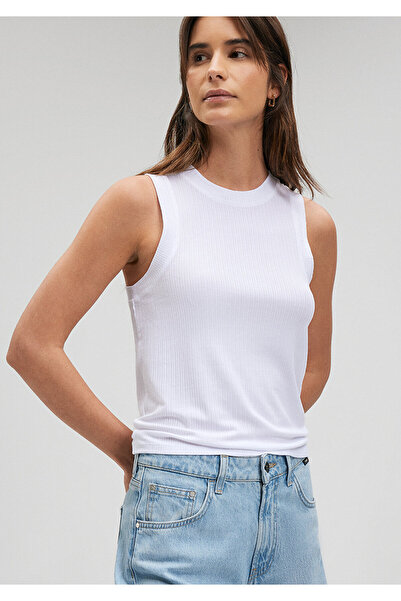 Mavi Λευκό εφαρμοστό Αθλητικό Φορμάκι - Λεπτή εφαρμογή 1612354-620