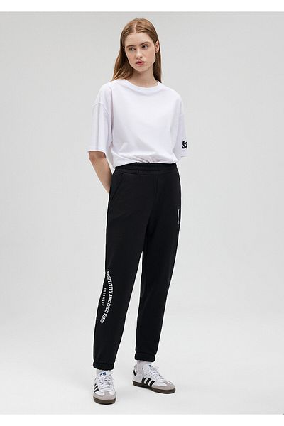 Mavi Logo Printed Black Sweatpants1010759-900