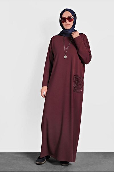 Alvina Pullu Wide Cut Dress 20018