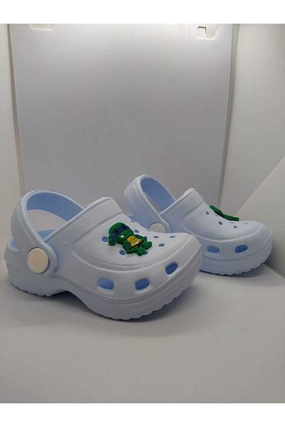Defa Ninja Turtle Figured Non-Slip Sole Children's Slippers