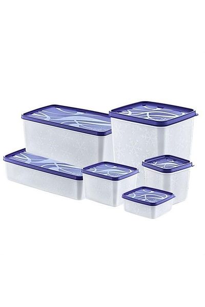 Roichil ® 6 Pieces Machine Washable with Lid Storage Containers for Maintaining Food Freshness