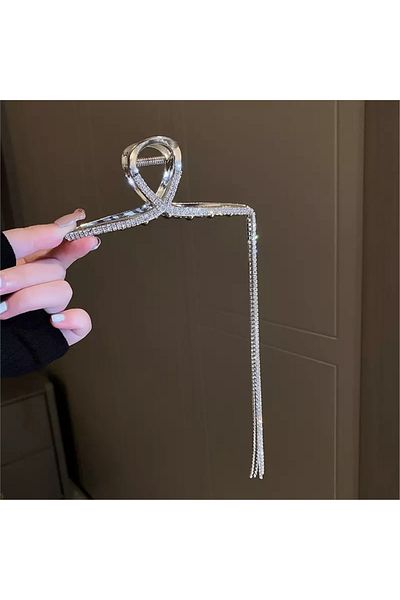 So Much Accesories إبزيم معدني كبير الحجم للسيدات من So-much للموسم الجديد مرصع بأحجار الكريستال - 6