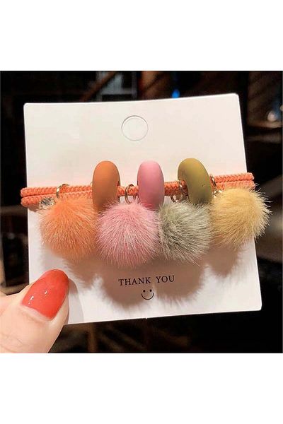 So Much Accesories So-much New Season Pompom Rubber Buckle-3