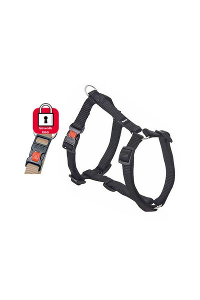 Karlie Kobal Karlıe Chest Collar with Lock 35-50cm Black