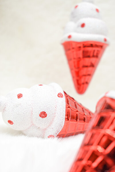 Waldern Premium Collection Ornament de Anul Nou cu inghetata 3 piese 10*4 cm