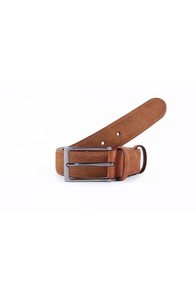 Hemington Cognac Handmade Suede Belt