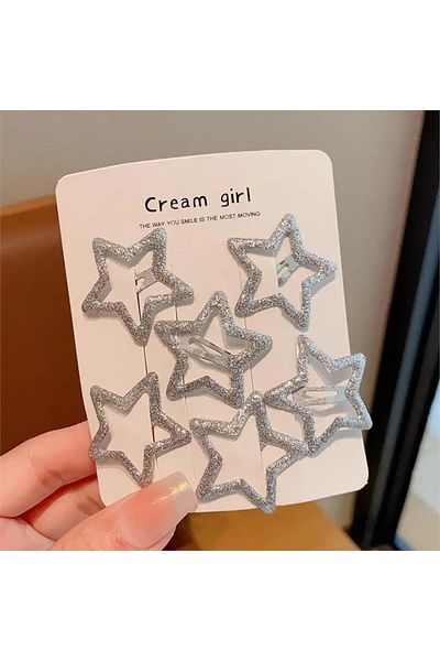 So Much Accesories 6 Pieces Star Snap Buckle Set