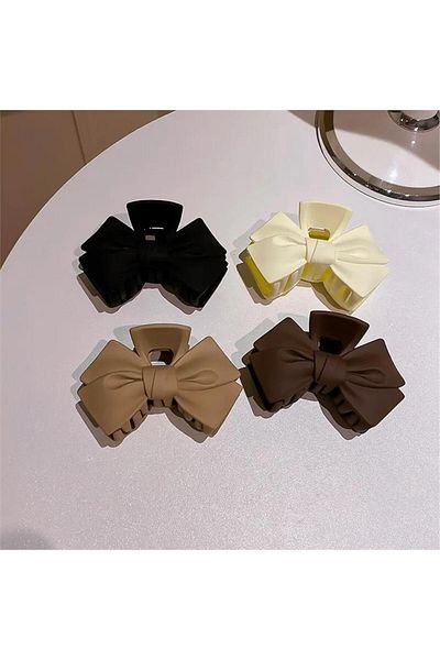 So Much Accesories So-Much Special Material Bow Black Latch Buckle
