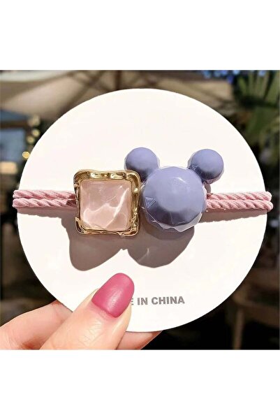 So Much Accesories So-much Disney Taşlı Mickey Lastik Toka-6