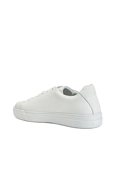 George Hogg Beyaz Erkek Deri Sneaker