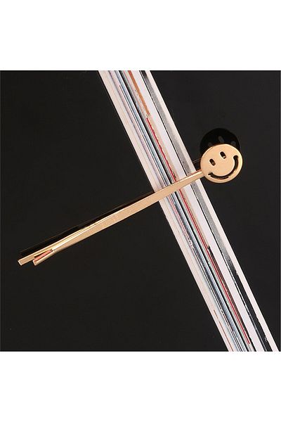 So Much Accesories New Season So-much Figured Side Snap Buckle Smiling Face-9