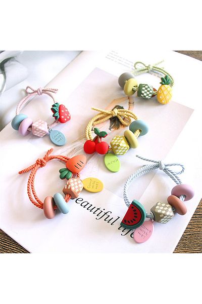 So Much Accesories So-much Summer Rubber Buckle Strawberry-8