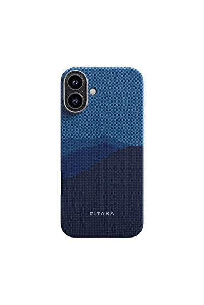 PITAKA iPhone 16 Plus Kılıf Magsafe Uyumlu Karbon Aramid Fiber Tactile Woven ...