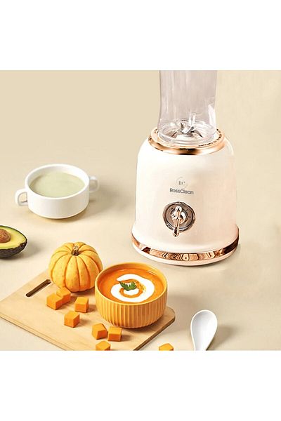 RossClean ميزة تكسير الجليد من Fit Life Smoothie Blender - مع 2 زجاجة تريتان