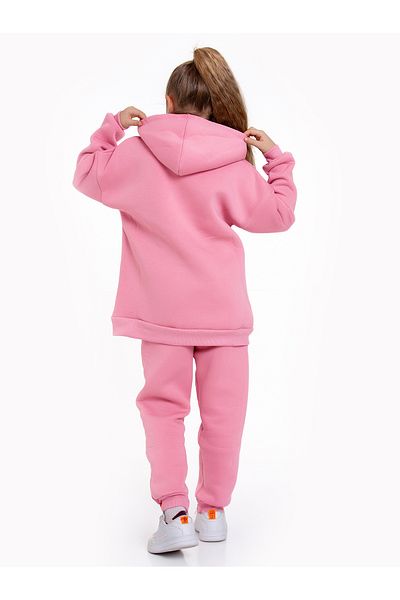 Toçka Winter Soft Embroidered Oversize Tracksuit Set - Thick Hoodie and Fleece