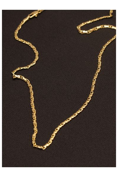 NG DİJİTAL MAĞAZACILIK Xuping Chain Model Gold Stainless Steel Jeweler Model Vip Necklace 45cm