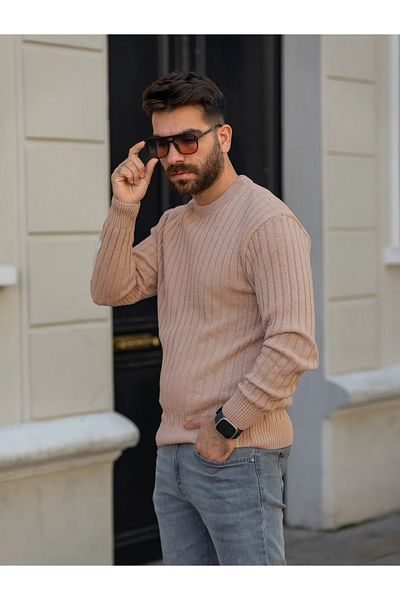 mayastyle Πλεκτό ανδρικό πουλόβερ