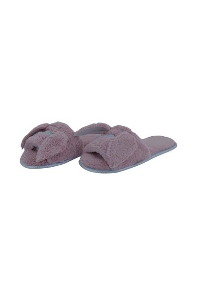 Chirpy Tiny - Cat Figured Ear Patterned Women's Slippers