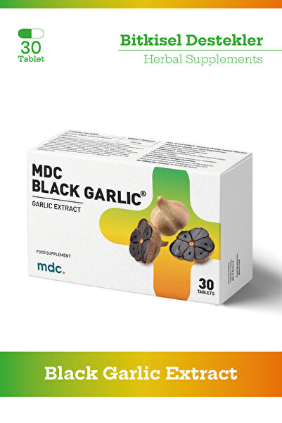 MDC Black Garlic 30 Tablet 2'li Paket