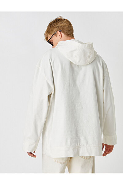 Koton Φούτερ με κουκούλα - εμπριμέ σχέδιο