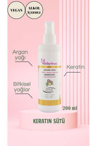 pilatesannesi Argan Yağlı Keratin Sütü