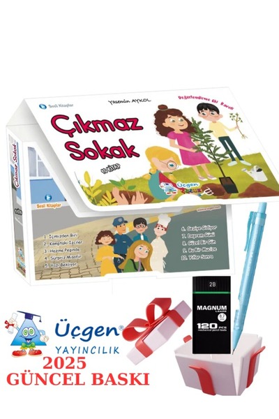 Üçgen Yayıncılık Üçgen Çocuk Çıkmaz Sokak (10 KİTAP) Faber Eğitim Seti
