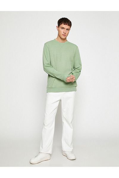 Koton Basic Sweater Knitwear Crew Neck Long Sleeve