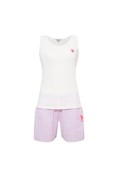 U.S. Polo Assn. BAZA. Polo Assn. Set pantaloni scurți 203 ECRU pentru femei