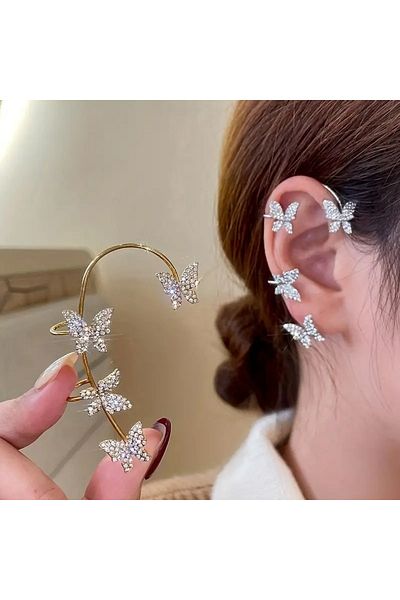 Ayzen Butterfly Design Earrings
