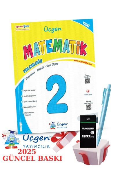 Üçgen Yayıncılık 2. Sınıf Üçgen Matematik Yolculuğu + Faber Eğitim Seti