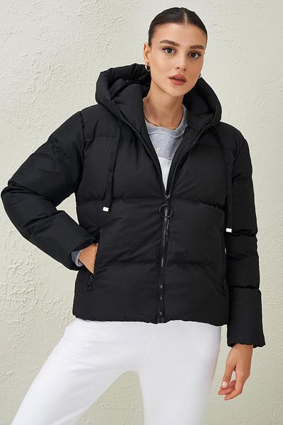 TENA Women's Black Short Puffer Jacket