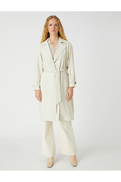 Koton Γυναικεία Πέτρινη Καμπαρντίνα 3WAK00209EW